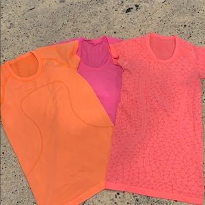 THREE Lululemon workout tops! 🍋🍋